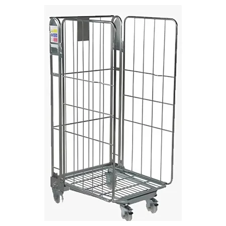 Roll Containers offer a practical and safe solution for moving goods within warehouses and stores, enhancing handling efficiency and workflow.