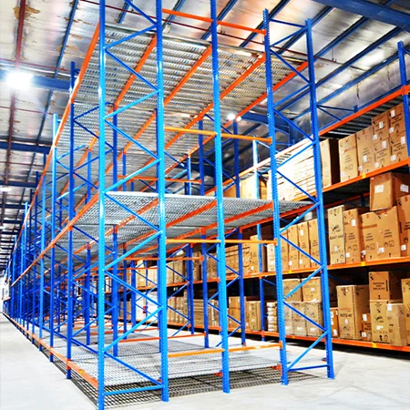Double Deep racking systems provide high-density storage, ideal for warehouses seeking maximum space efficiency and reduced aisle requirements.